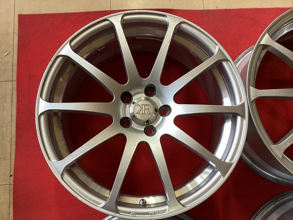 17インチアルミホイール 17X7.5JJ+50 PCD100 5穴 KREUZER seriesx M3-3 a-2810 YM_画像2