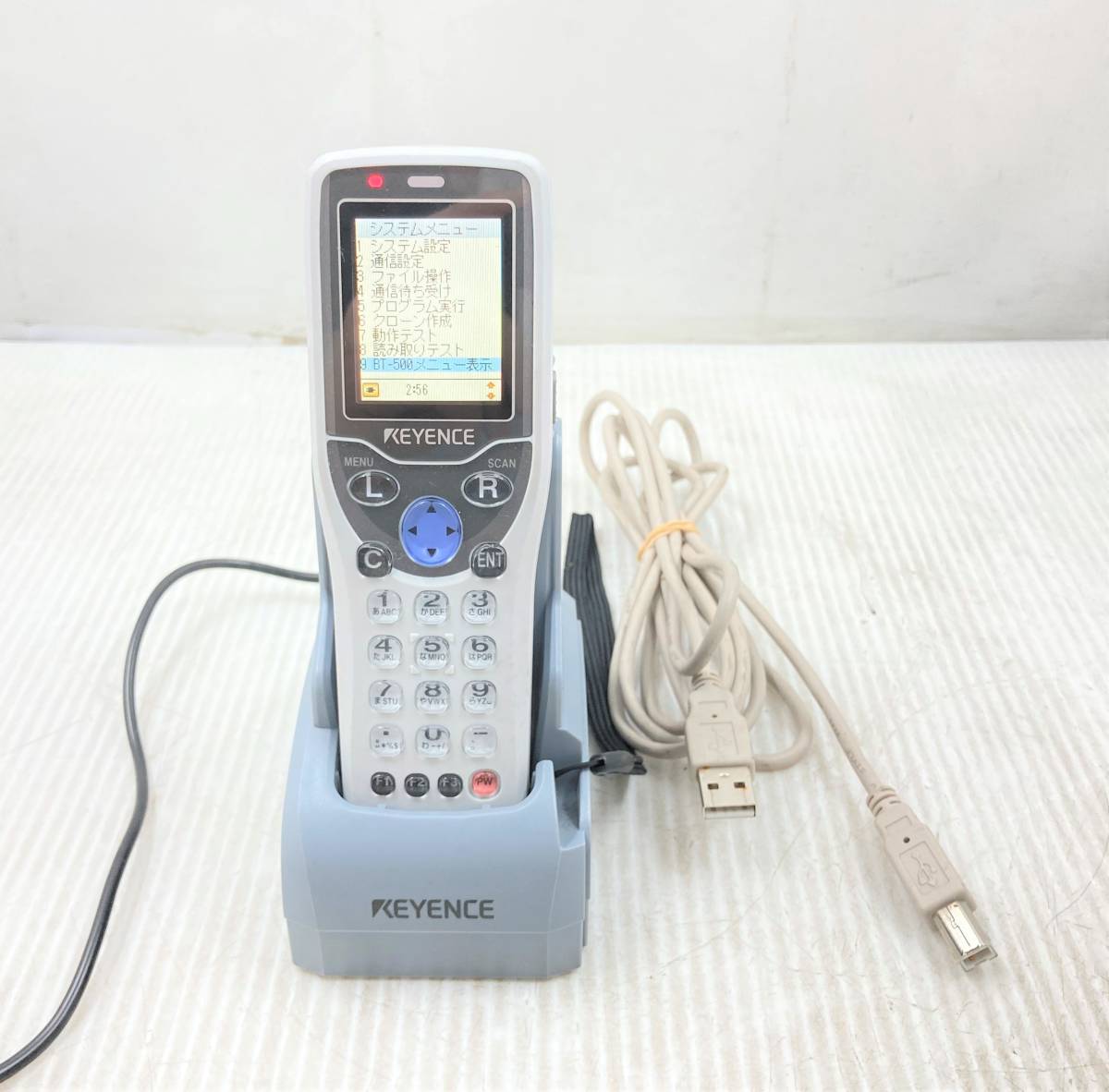 ○KYEYENCE 超小型バーコードハンディターミナル BT-600 中古品 ○KYEYENCE 超小型バーコードハンディターミナル BT-600 中古品