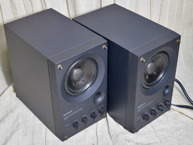 正規品正規品希少SONY スタジオモニタースピーカー SMS-3 ペア