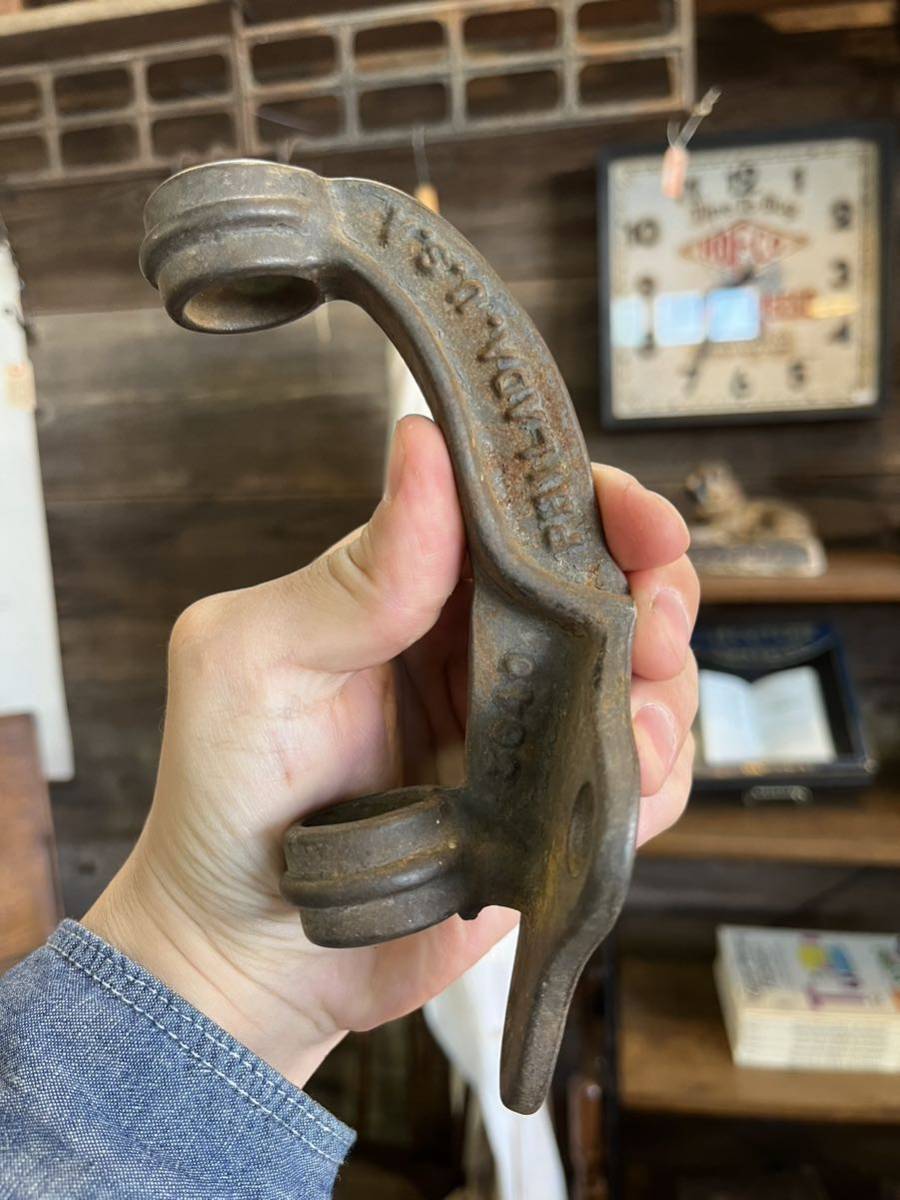 【vintage】フラッグベース ブラケット フック 鋳物 店舗什器 antique アンティーク ヴィンテージ US 古着 雑貨 星条旗 インダストリアル_画像8