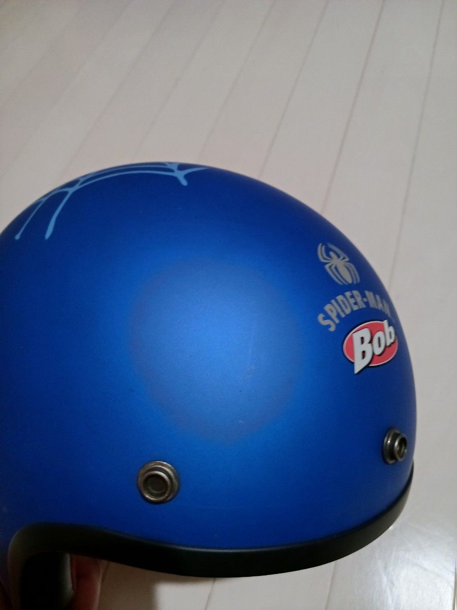 OGK Bob スパイダーマンジェットヘルメット