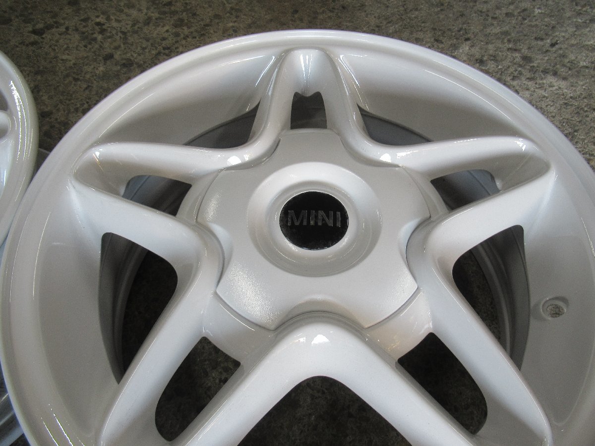 MINI・クーペ・ロードスター】16X6.5J+48 4/100【ホワイト塗装】MINI