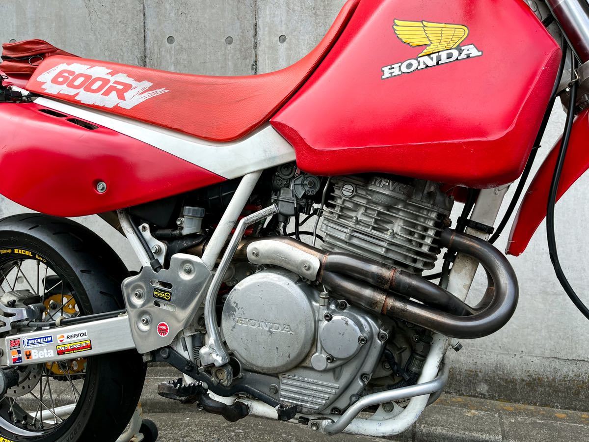 車検付き XR600R モタード 検索ワード XR250 XLR250R XR650R BAJA XL250R XL250S XR400 CRF450L CRM250R DT230 セロー WR250R KDXの画像7