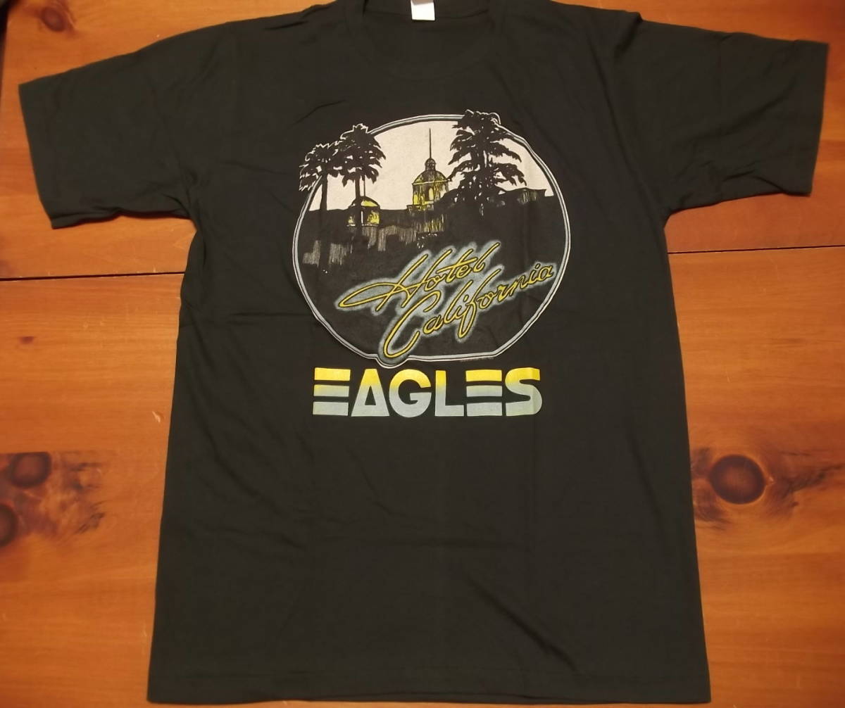 新品【EAGLES】 イーグルス Hotel California Vintage Style プリント