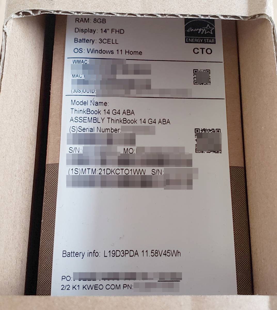 注目ショップ ThinkBook14 Gen4 R5-5625U 14型 8&512GB 6E ノートPC