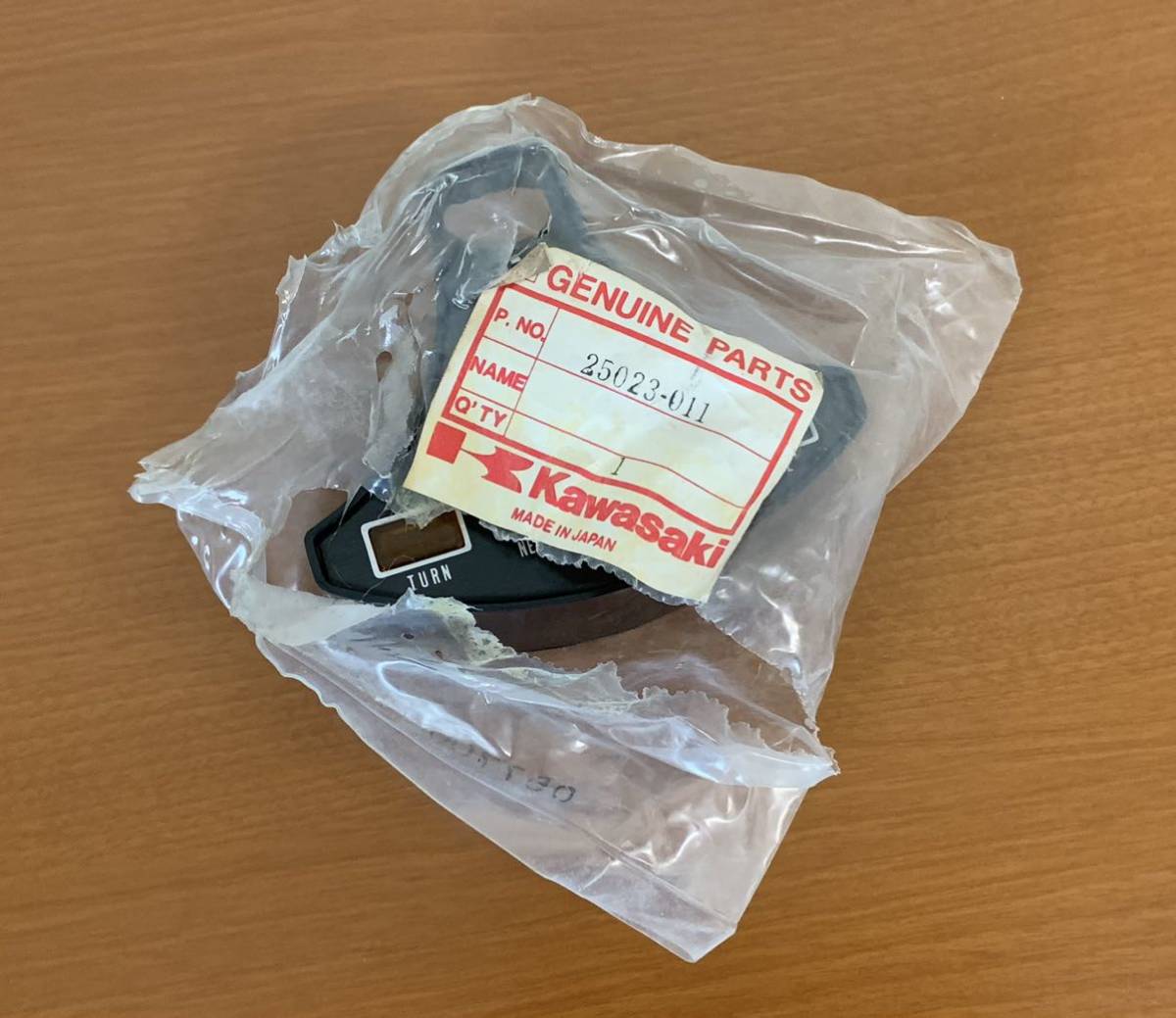 超 Z1 Z2 カワサキ 純正 インジケーター カバー 長期保管 デカール