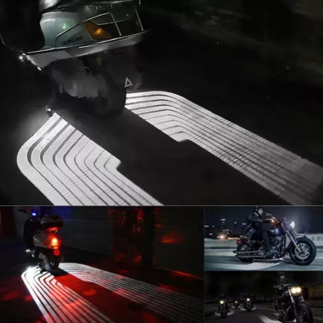 ★高品質!! バイク＆車 高輝度LEDダウンライト ウエルカムライト ホワイト