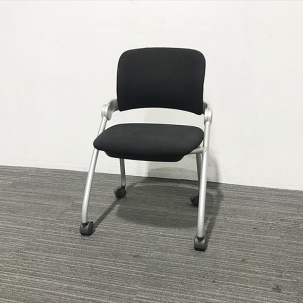最高 シグザ 肘無 ミーティングチェア キャスター付 IM-854043C 中古 コクヨ CK-350C 会議用 最高 シグザ 肘無 ミーティングチェア キャスター付 IM-854043C 中古 コクヨ CK-350C 会議用