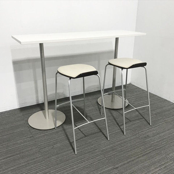  высокий стол * высокий стул 3 позиций комплект ito-ki б/у TH-855394B