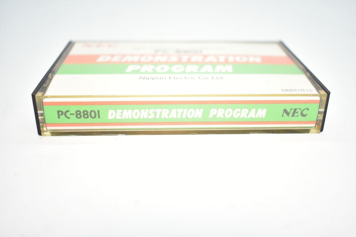 NEC PC-8801 DEMONSTRATION PROGRAM カセットテープ版 [デモンストレーション プログラム]の画像5