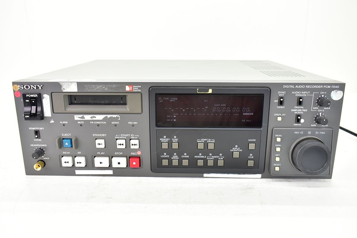 SONY ソニー 業務用DATレコーダー PCM-7040 | tspea.org