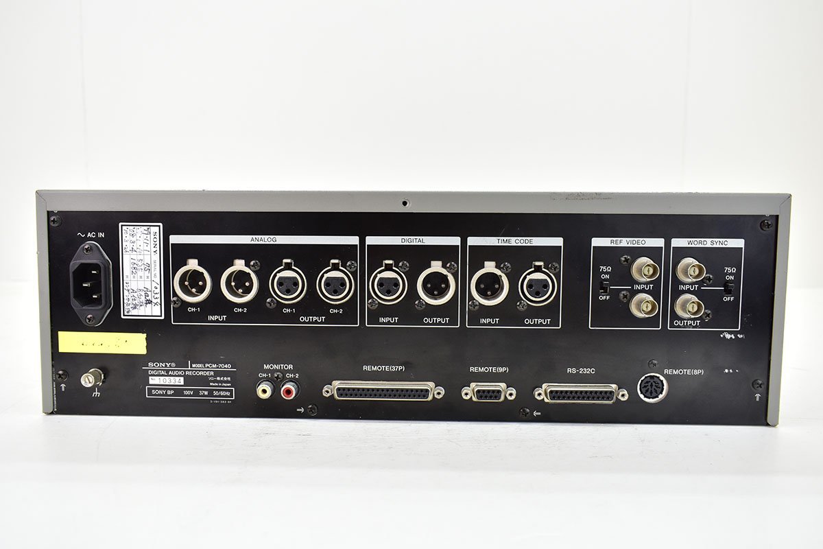 在庫最安値】 ヤフオク! - 動作品 保障付 SONY ソニー PCM-7040 放