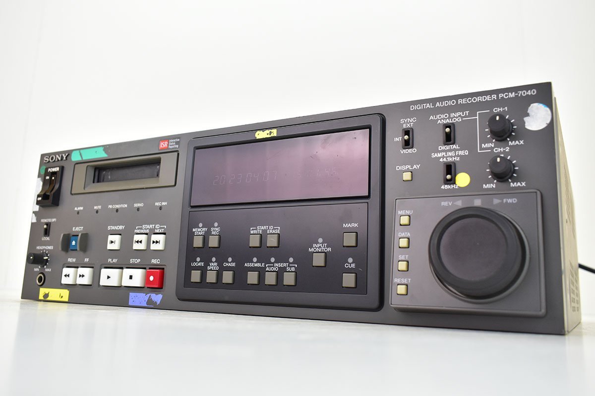 SONY ソニー 業務用DATレコーダー PCM-7040 - その他 SONY ソニー 業務用DATレコーダー PCM-7040 - その他