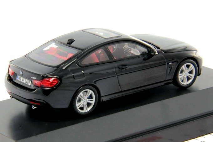 京商 1/43 BMW 4シリーズ F32 クーペ 2014 ブラック BMW特別版 Kyosho 1:43 BMW 4er Coupe　80422318856_画像2