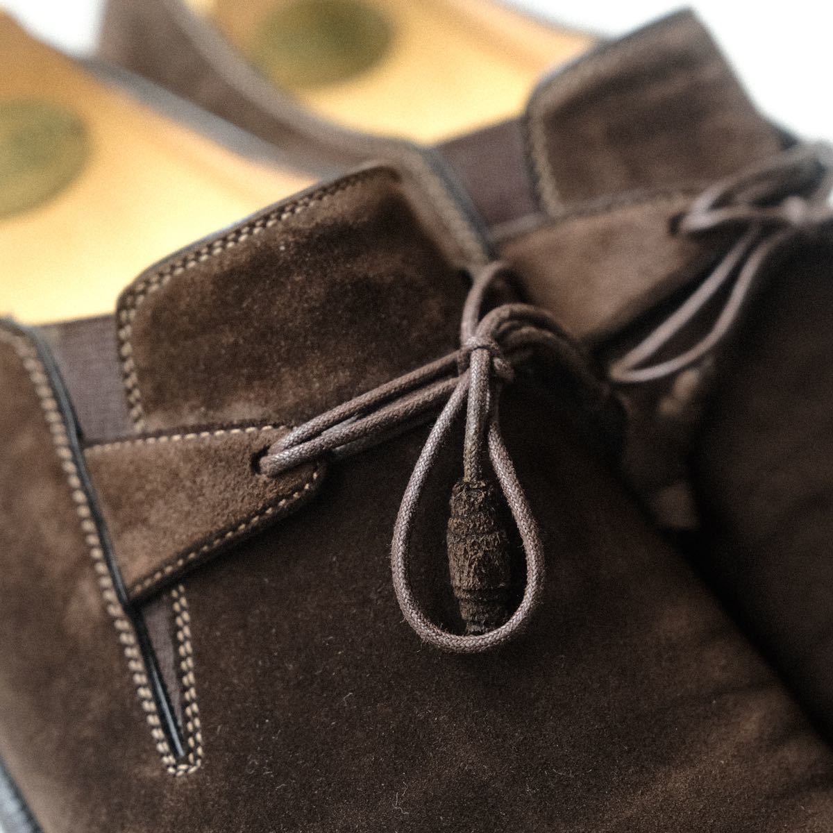 TANINO CRISCIタニノクリスチー バックスキンレイジーマン 茶8