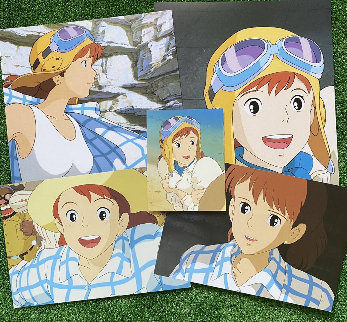  Ghibli .. pig Miyazaki . layout cut pulling out fio5 pieces set illustration postcard poster cell picture STUDIO GHIBLI A