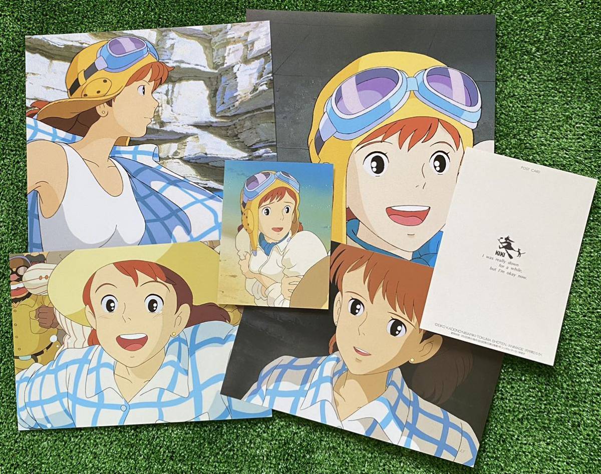  Ghibli .. pig Miyazaki . layout cut pulling out fio5 pieces set illustration postcard poster cell picture STUDIO GHIBLI A