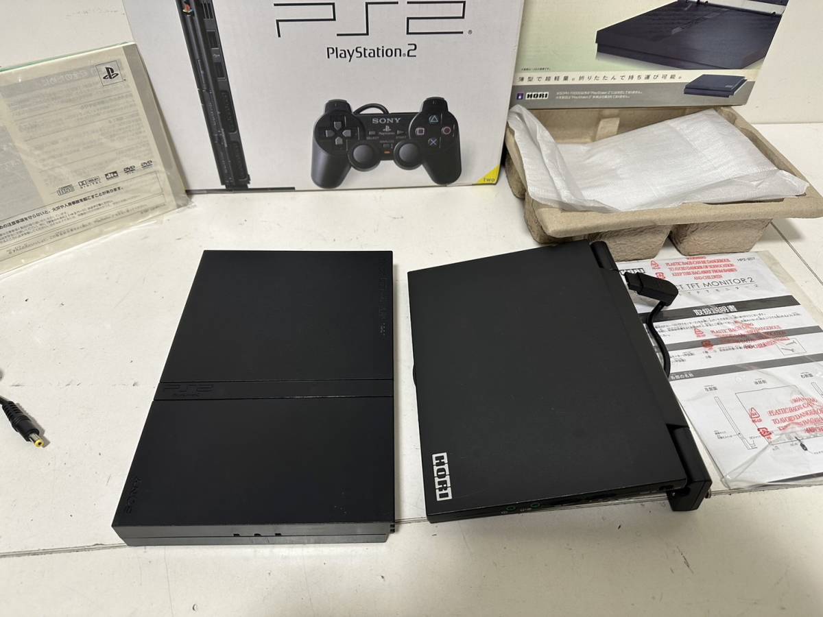 Yahoo!オークション - 【完品】【SONY 薄型 PS2 本体セット SCPH Yahoo!オークション - 【完品】【SONY 薄型 PS2 本体セット SCPH