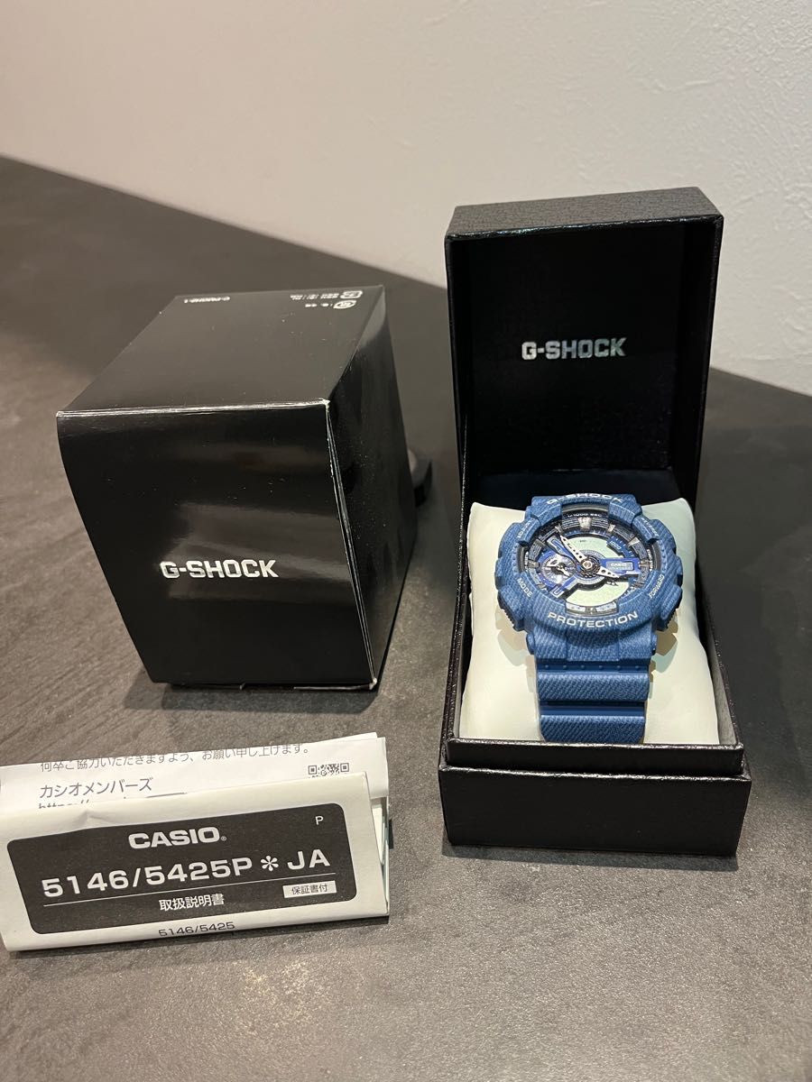 G-SHOCK腕時計 デニム 限定 www.migotohonda.com.br