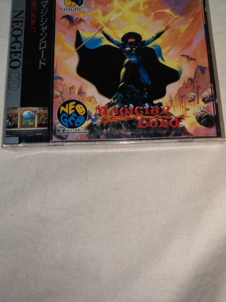 未開封 ネオジオCD マジシャンロード Magician lord ゲーム NEOGEO CD