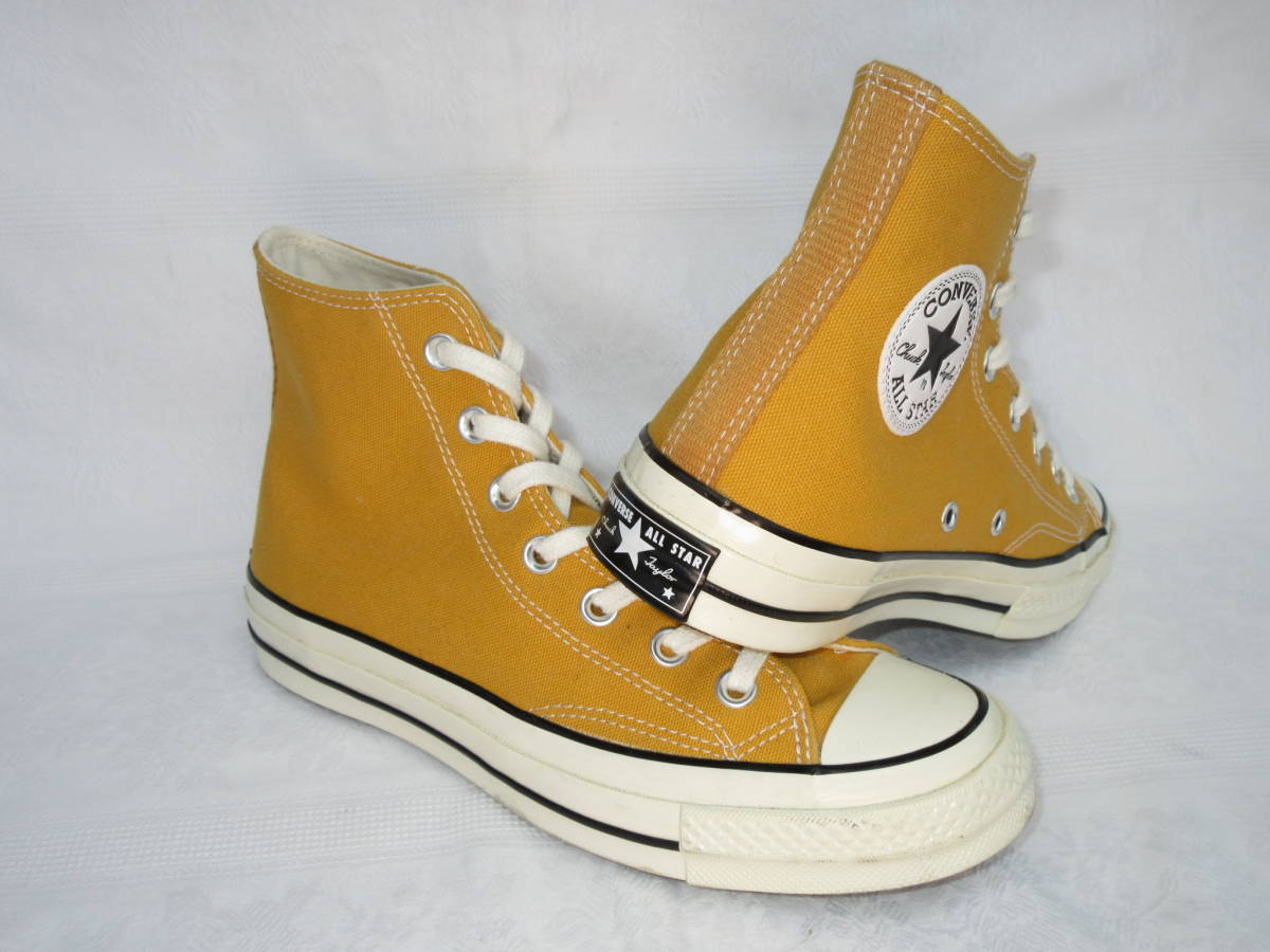 正規 コンバース CONVERSE 24,5cm us5,5 中古品 美品 CHUCK イエロー