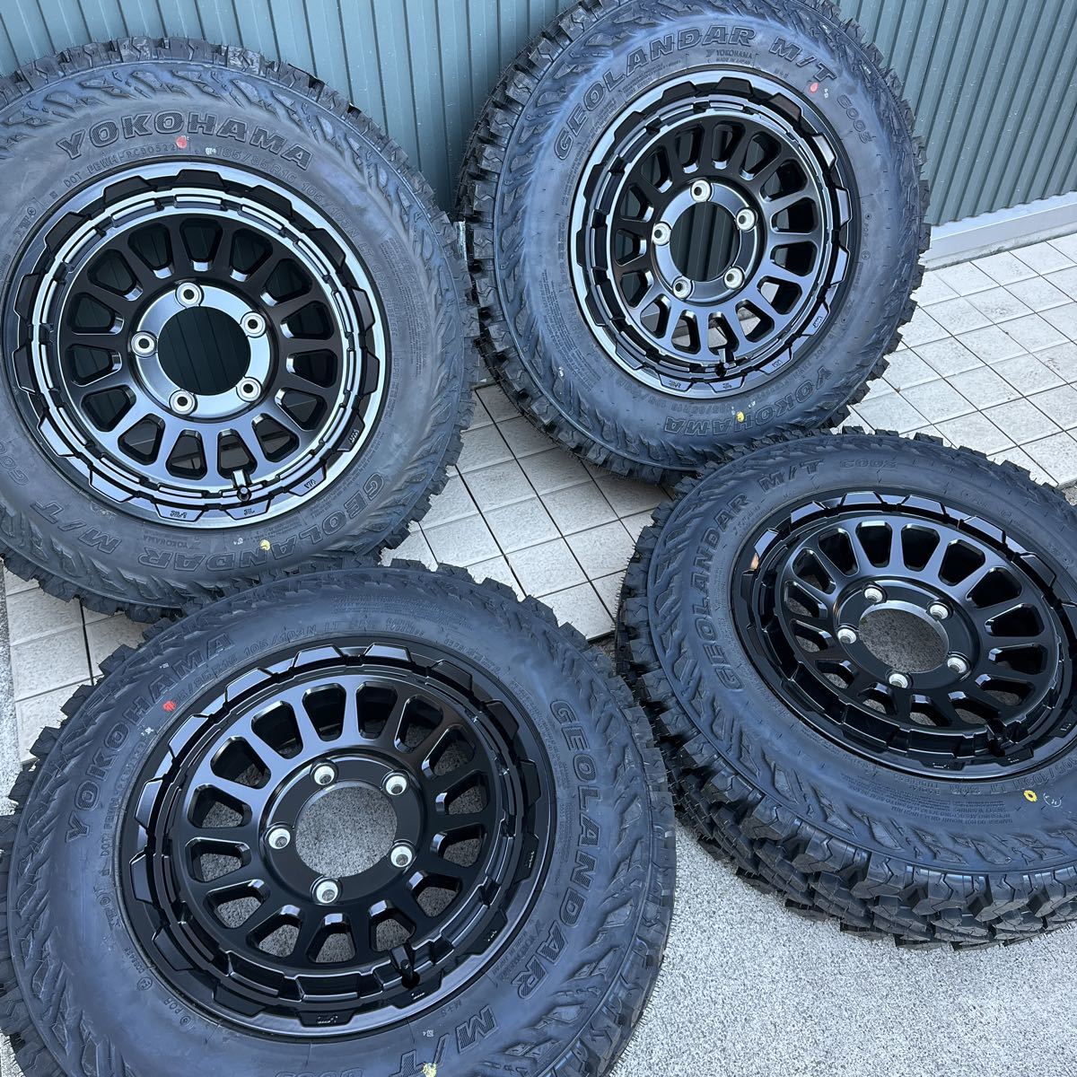 《ジオランダー G003》185/85R16◆105/103L◆16×5.5J+20◆《バークレイ リザード》ジムニー JB64 ブラック_画像2