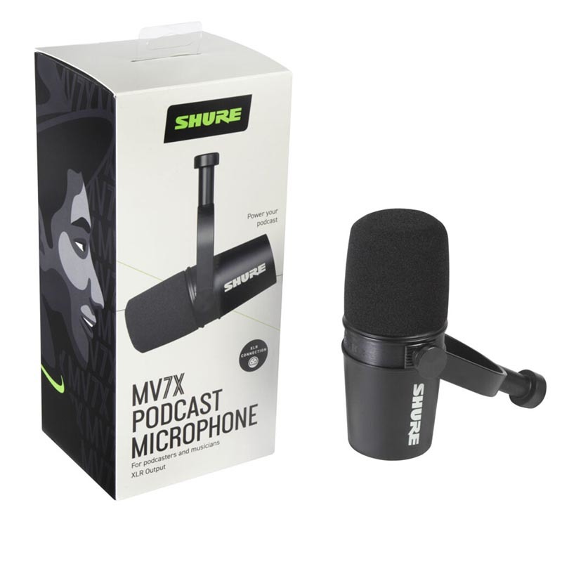 SHURE MV7X-J Pod cast microphone ( Sure -)