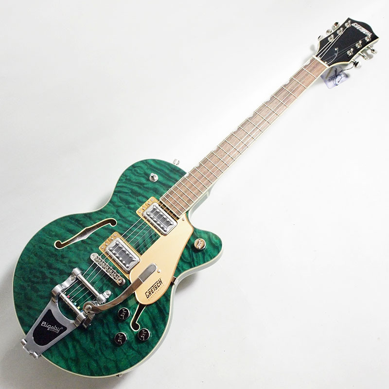 Gretsch G5655T-QM Electromatic Center Block Jr. Single-Cut Quilted Maple with Bigsby, Mariana〈グレッチ〉_画像3