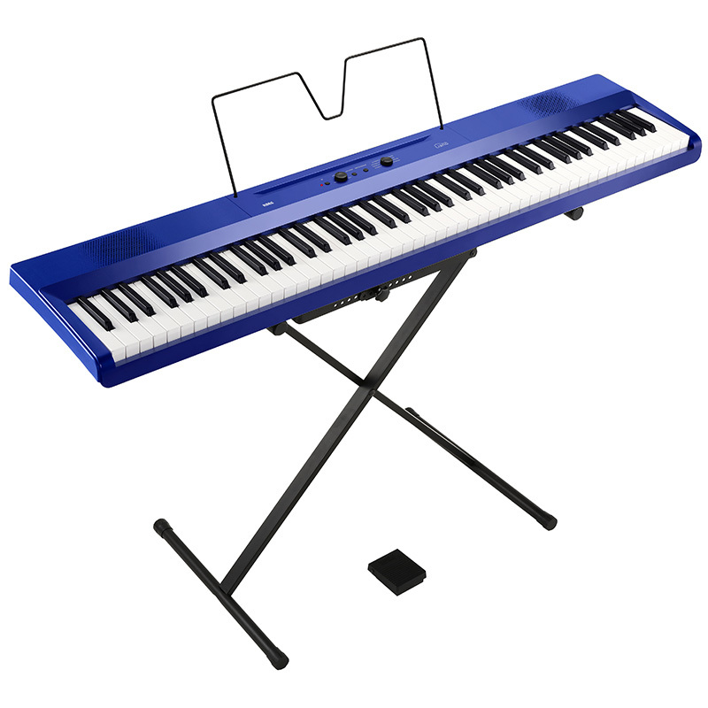 KORG L1SP MBLUE Liano デジタルピアノ X型スタンド付き〈コルグ〉_画像1