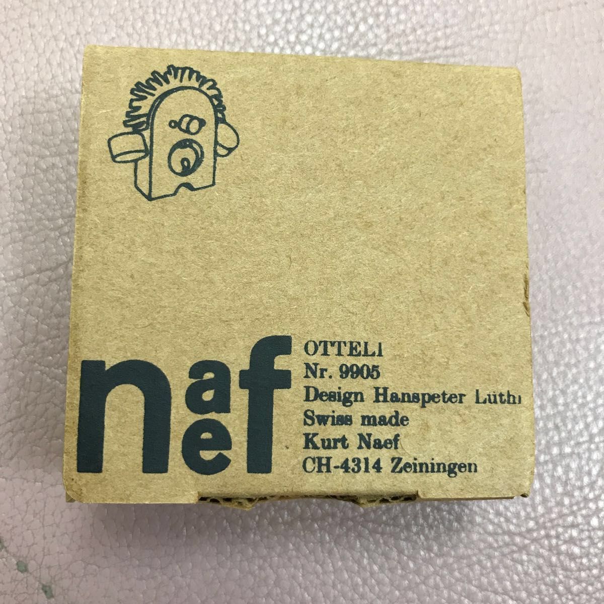 スイス ネフ社 naef OTTELI #9905 オブジェ 木製玩具 レア 箱あり 廃盤