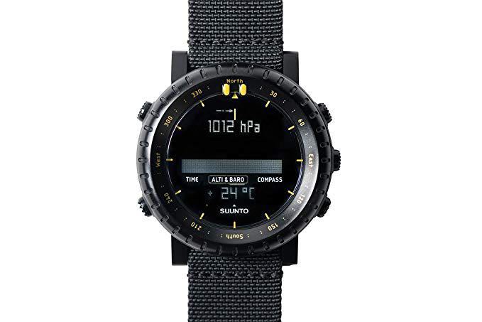  new goods * free shipping * Suunto (SUUNTO) wristwatch core mountain climbing trail running 3 atmospheric pressure waterproof direction / high-quality / atmospheric pressure / water deep Classic yellow prime 