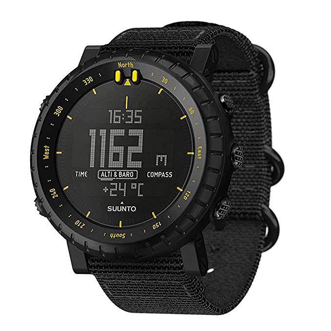  new goods * free shipping * Suunto (SUUNTO) wristwatch core mountain climbing trail running 3 atmospheric pressure waterproof direction / high-quality / atmospheric pressure / water deep Classic yellow prime 