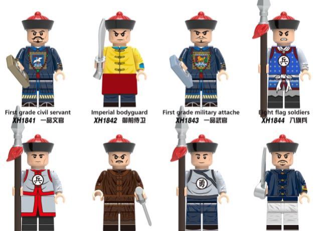 LEGO 互換製品　ミニフィグ　兵士　中国　明　秦　おもちゃ