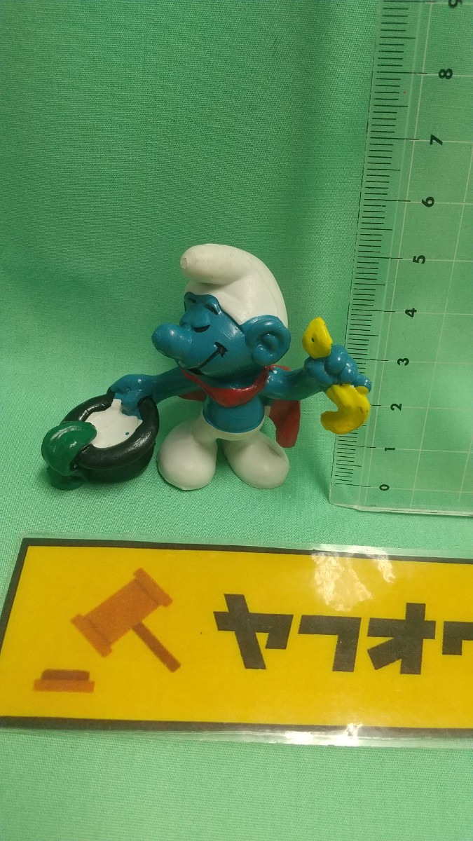 ビンテージ スマーフ smurf PVC フィギュア マジシャン_画像1