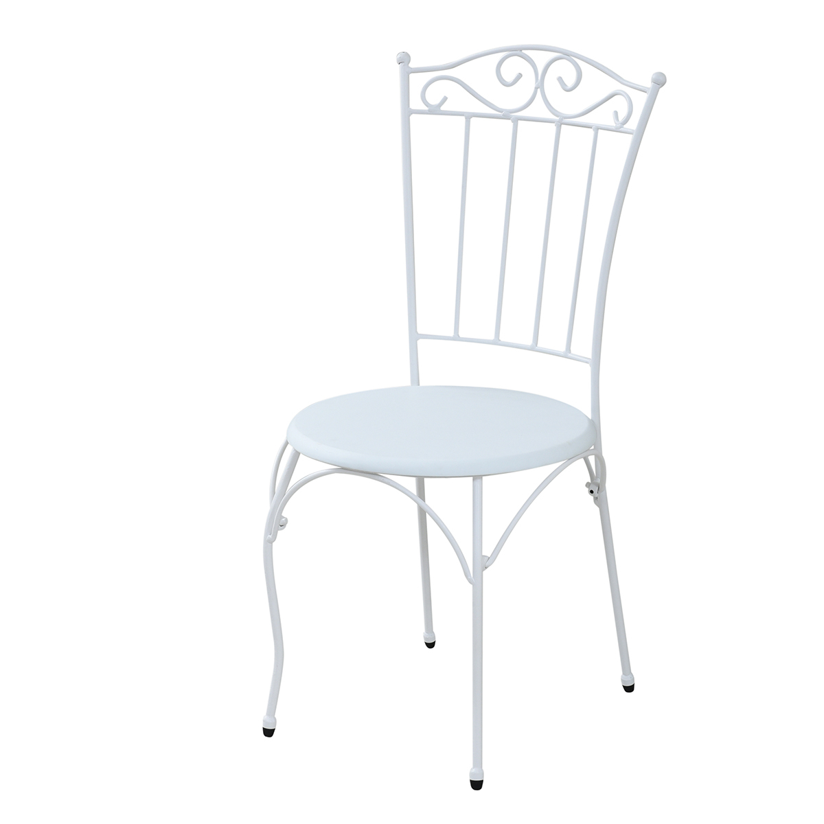 【在庫処分】 WROUGHT IRON ヨーロッパ風 カフェチェア ホワイト ダイニングチェア 【在庫処分】 WROUGHT IRON ヨーロッパ風 カフェチェア ホワイト ダイニングチェア
