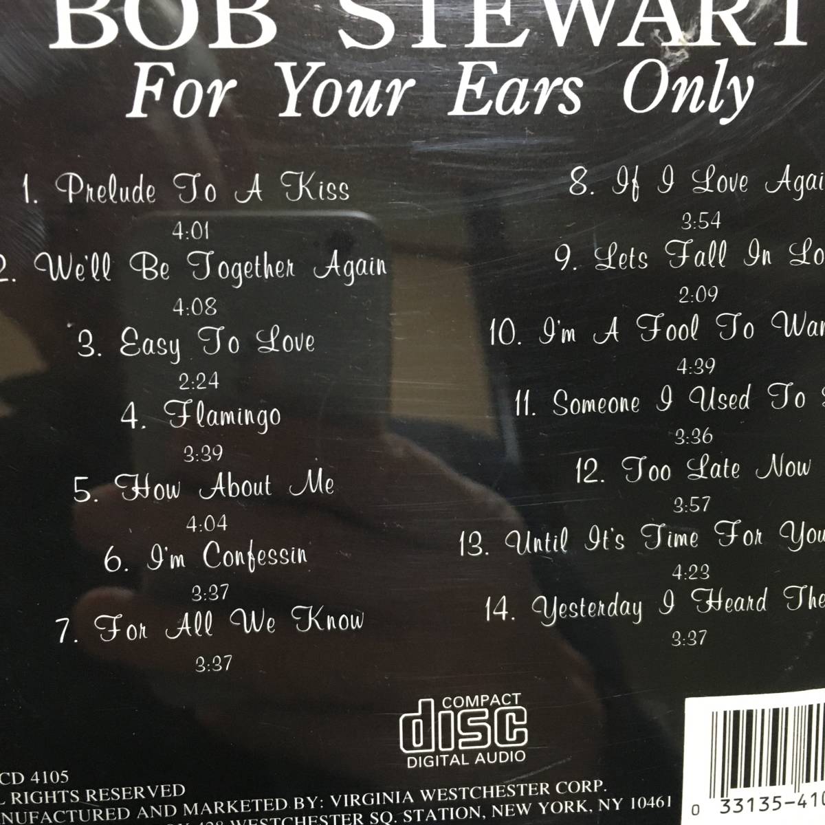 即決　CD　 For Your Ears Only Stewart Bob_画像2