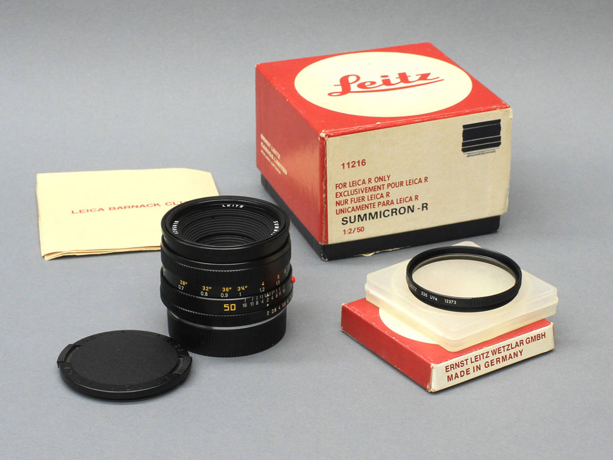 48】 Leica Ernst Leitz Wetzlar ライカ ズミクロンR 50mm F2 New R