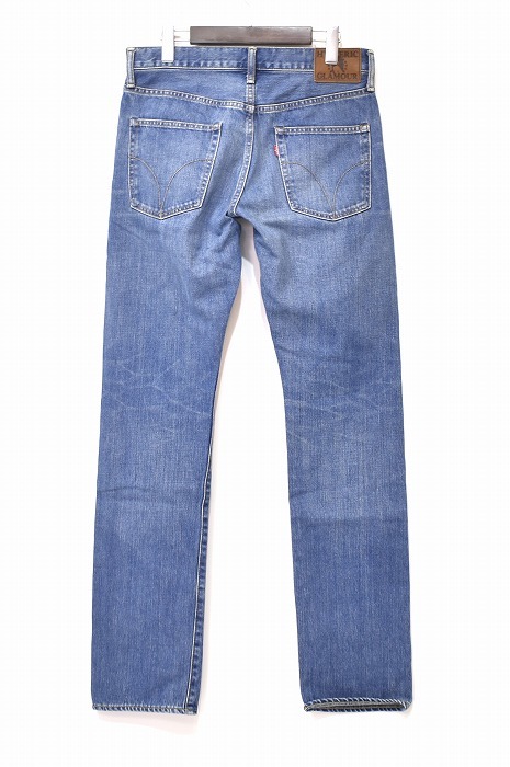 定番の冬ギフト PANTS DENIM INDIGO 02213AP13 スリムストレートデニム