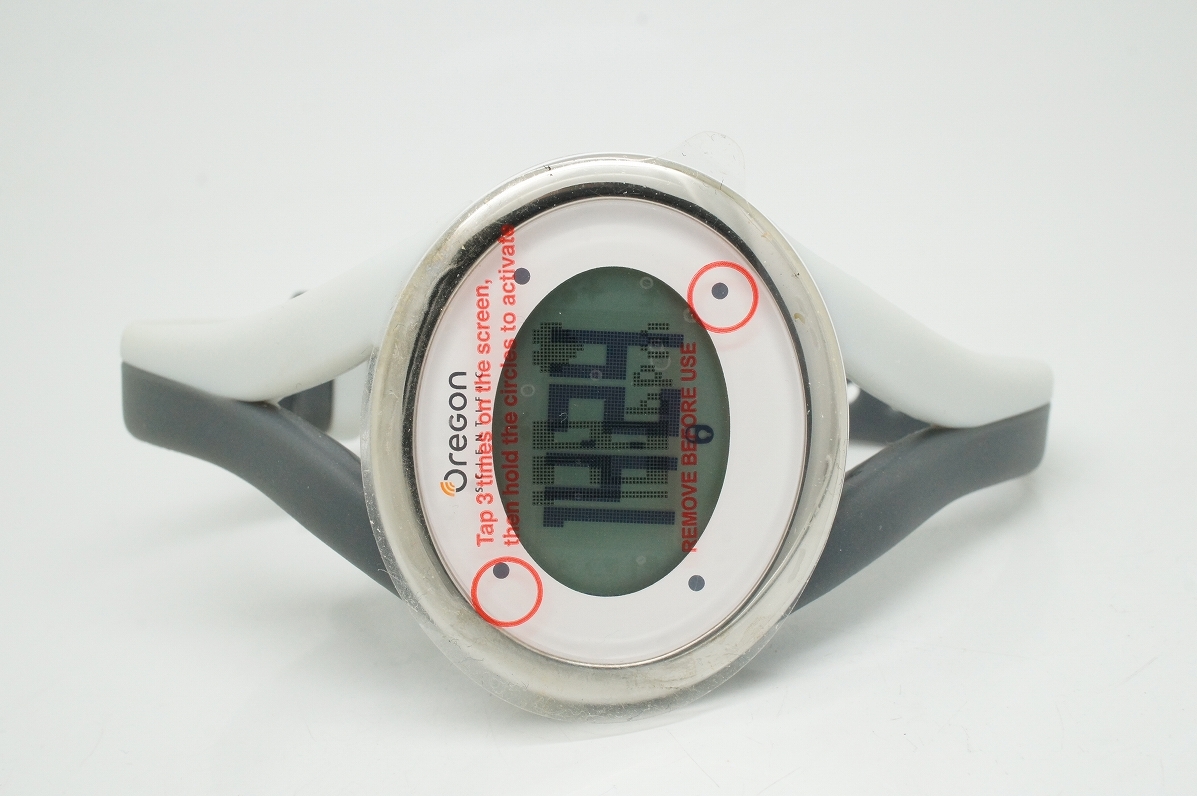 D79●箱付 未使用デッドストック Oregon SCIENTIFIC SE336 Touch Trainer Heart Rate Monitor 腕時計 スポーツ心拍計 デジタル クォーツの画像6