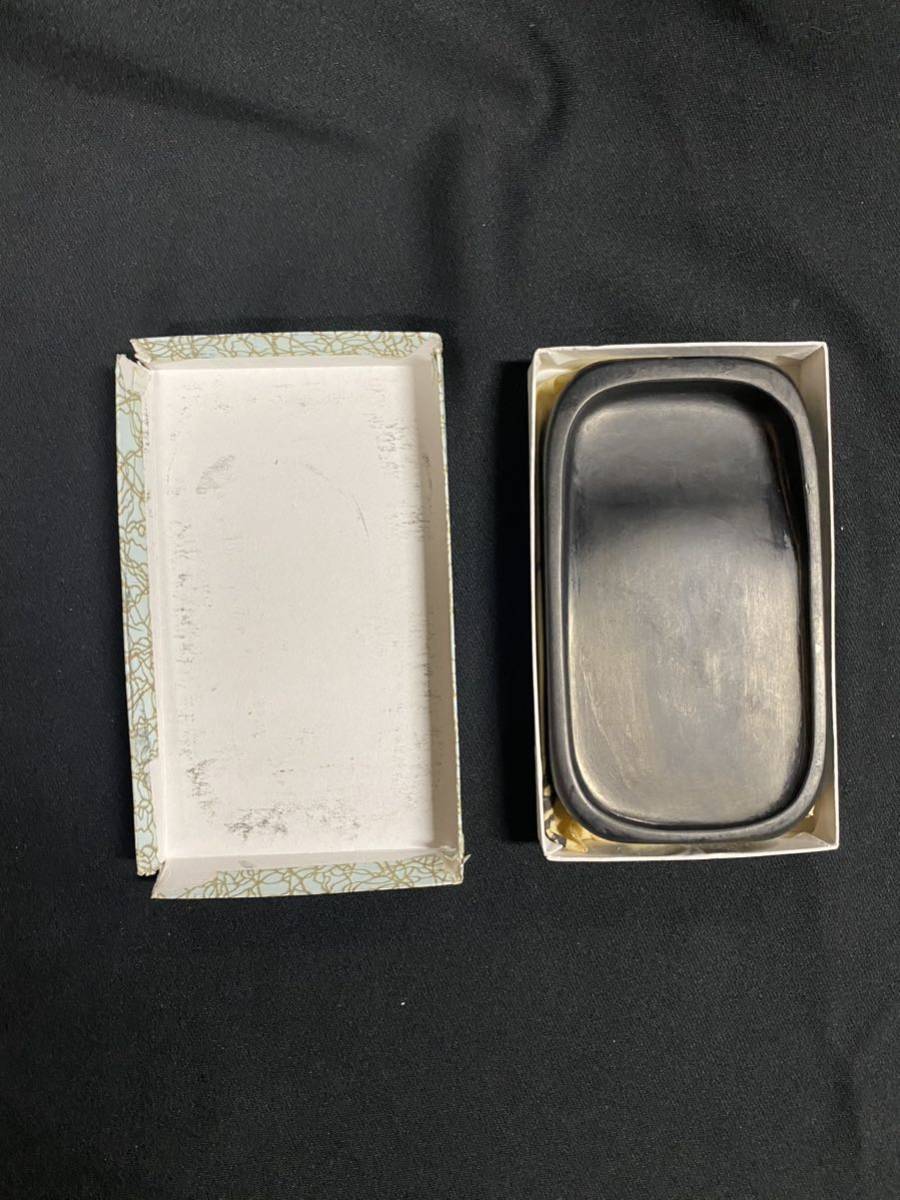 ☆雨畑御硯☆中古品/書道具/あまはたすずり/峯硯堂本舗/甲州銘石/謹製
