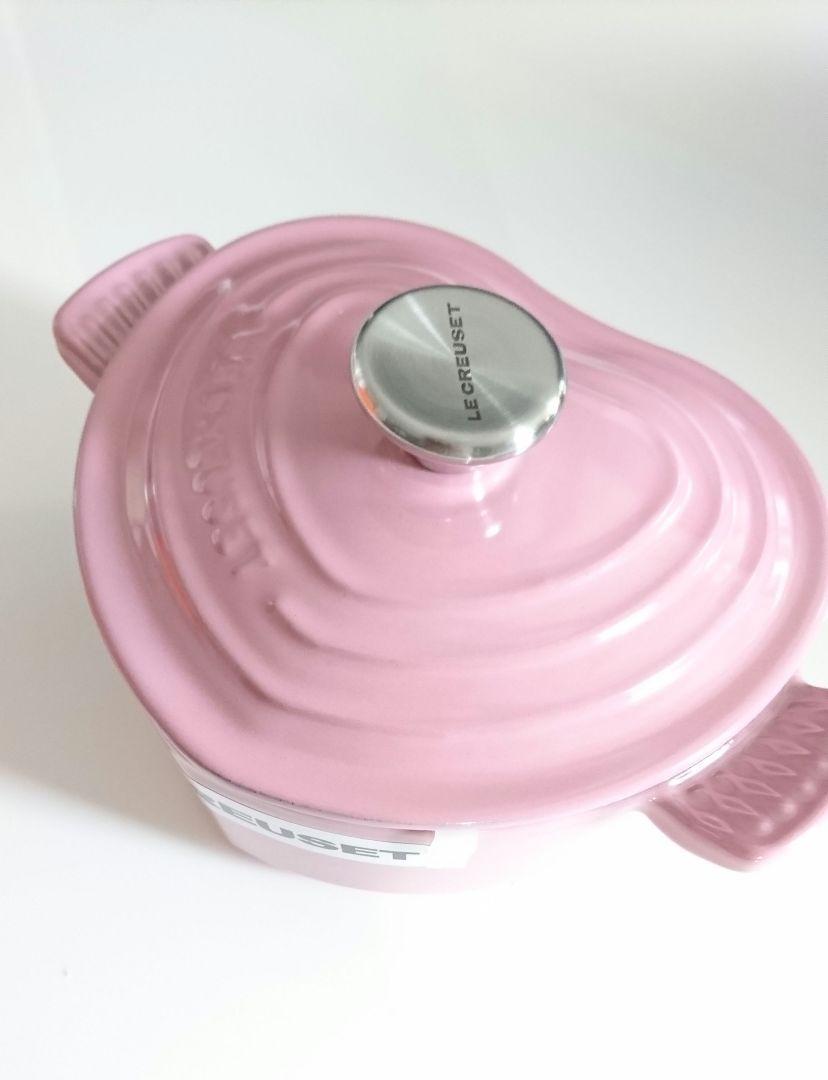 新品 ルクルーゼ プチココット ダムール ハート 16センチ Rose-