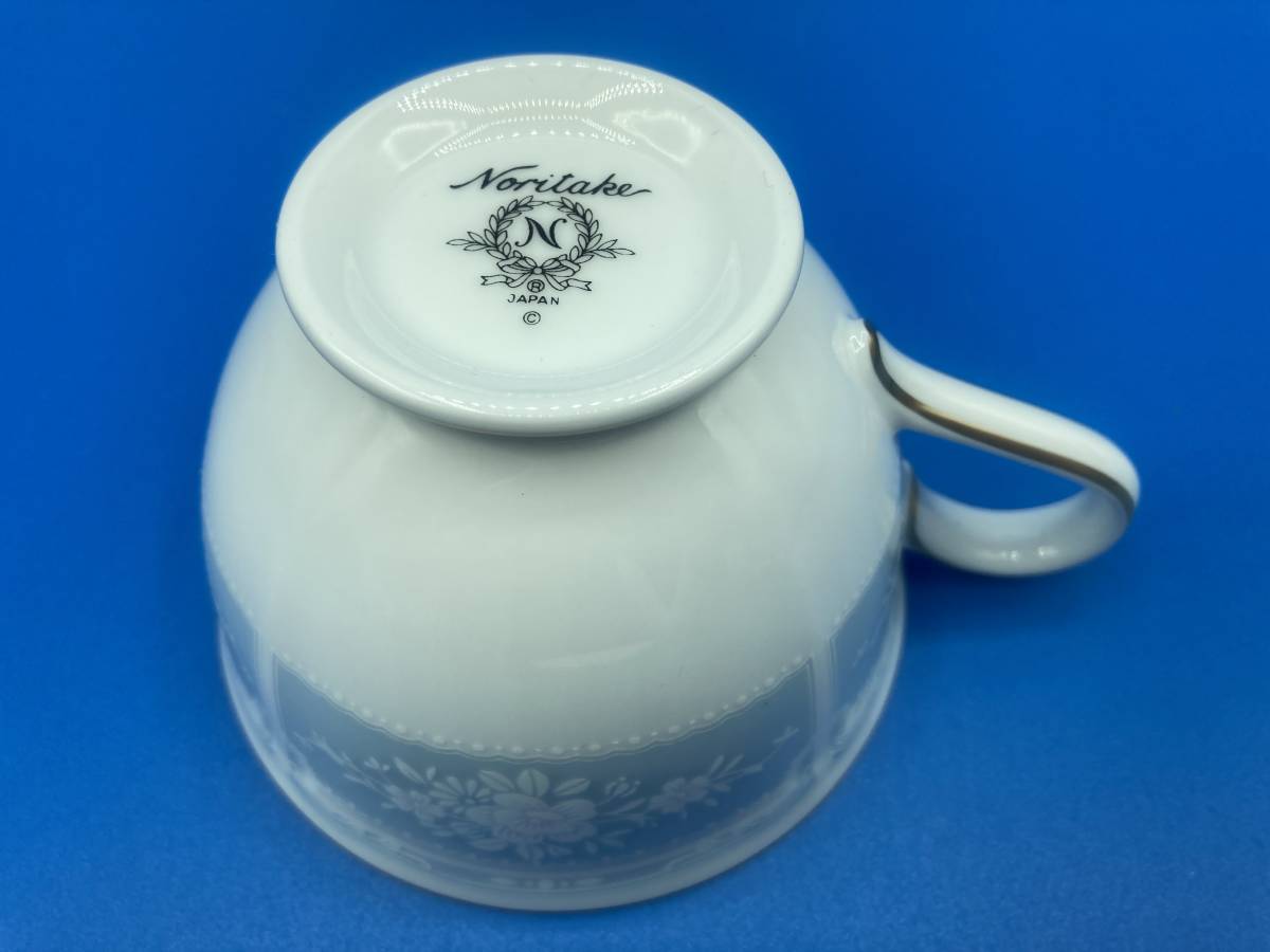 【未使用 保管品 箱あり】ノリタケ　★カップ&ソーサー2客　★サイズ 90mm×高さ64mm / 153mm_画像7