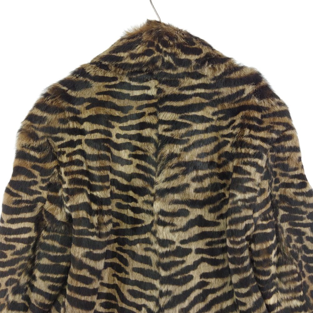 ETRO エトロ ゼブラ柄コート ジャケット ラビットファー | www.jarussi
