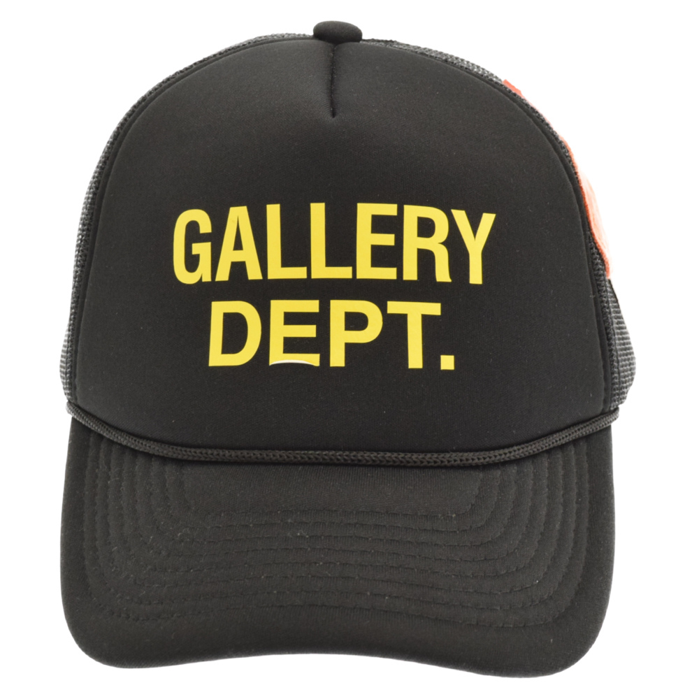 贅沢屋の ギャラリーデプト G patched Trucker Cap Gパッチトラッカーメッシュキャップ ブラック XLサイズ以上 贅沢屋の ギャラリーデプト G patched Trucker Cap Gパッチトラッカーメッシュキャップ ブラック XLサイズ以上