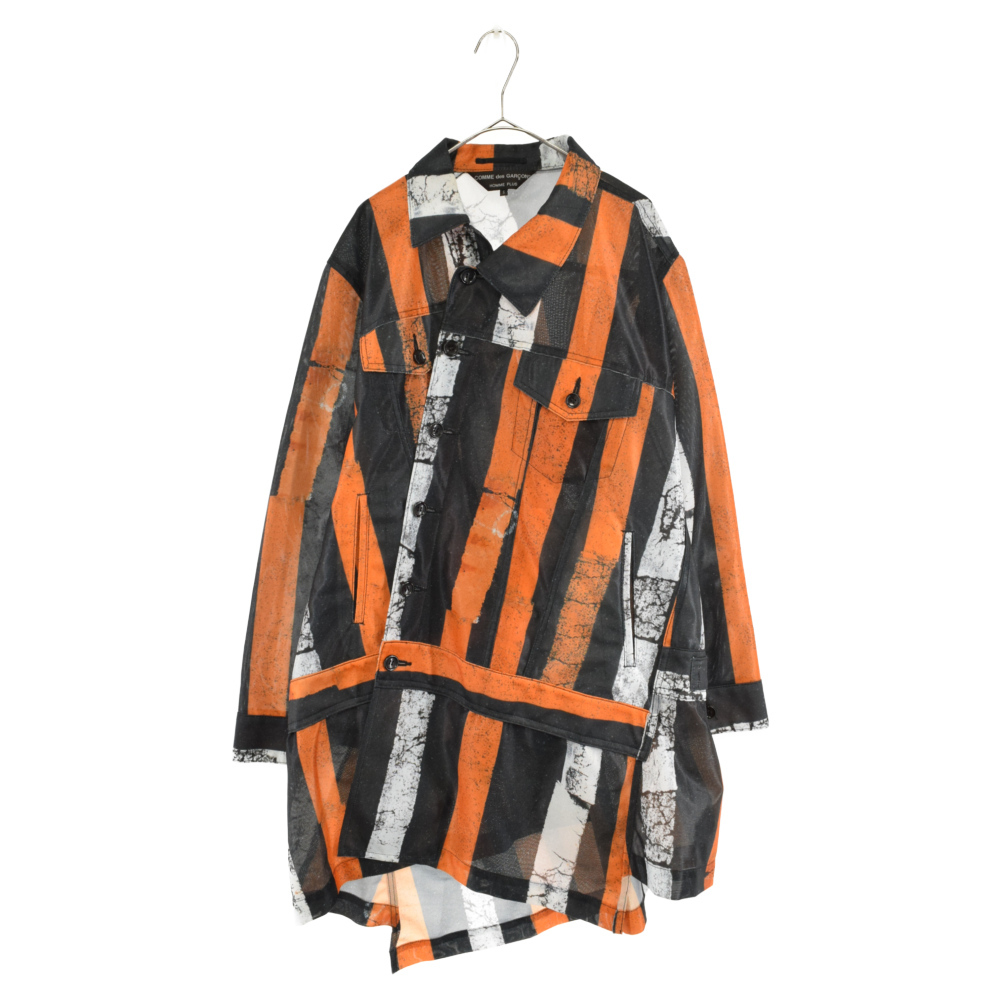 コムデギャルソンオムプリュス 18AW 捻り ストライプライクデザイン