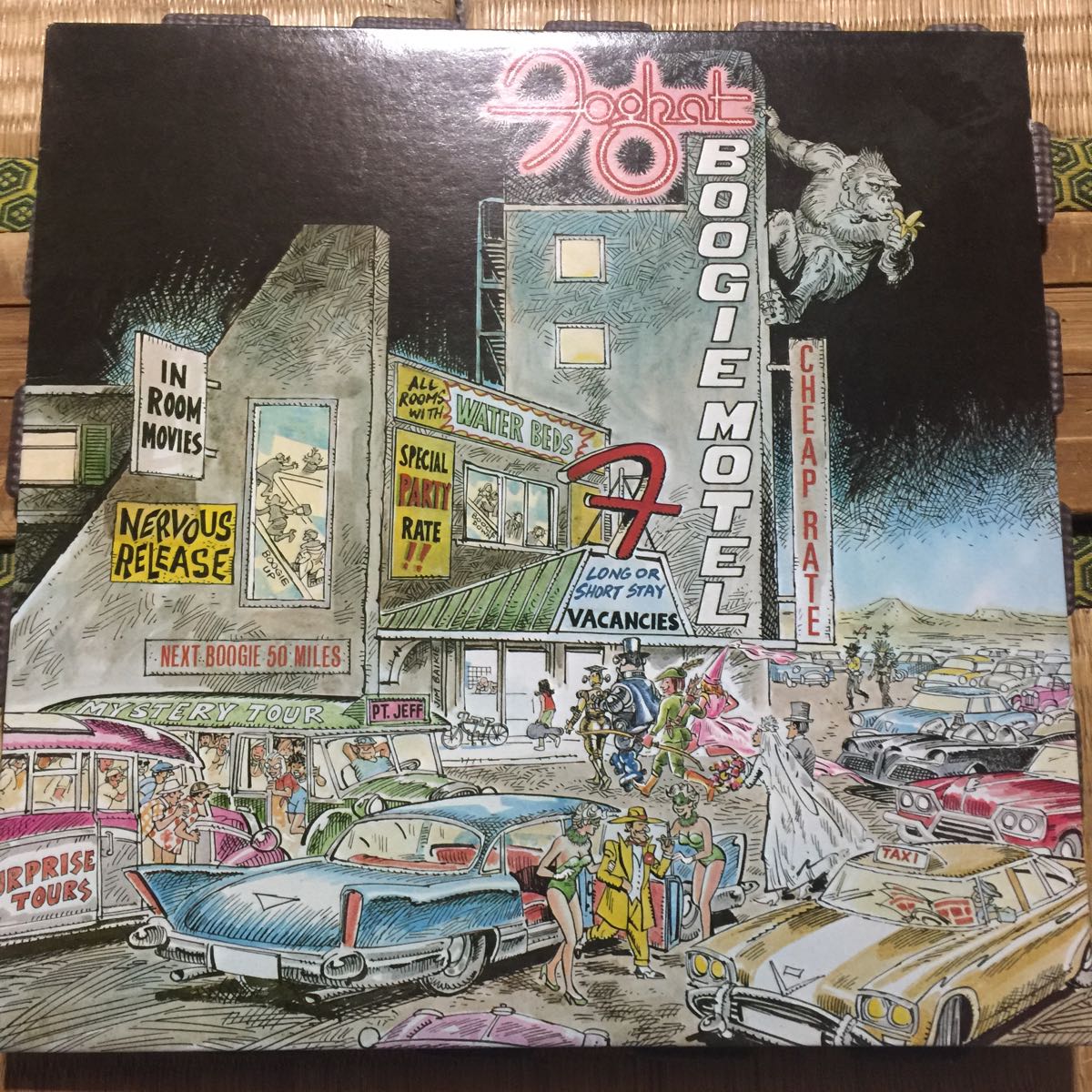 フォーガット Boogie Motel (Bearsville) 米国盤 レコード_画像1