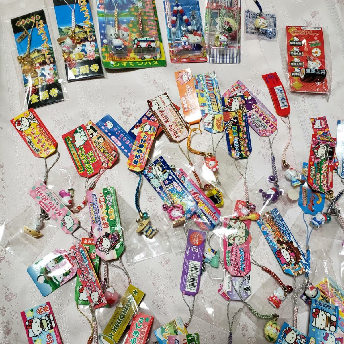 春の最新作!送料無料 ご当地キティキーホルダーストラップ 94個