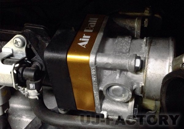 *ARJ throttle spacer *DAIHATSU Tanto LA600S(N/A:660) H25/10~ *26/10 present car verification necessary ( Gold /SD-001)