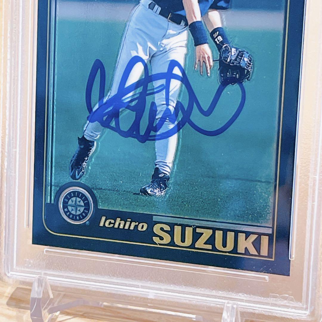 ☆イチロー ☆直筆サイン☆ルーキー カード2001 Topps Chrome #T266