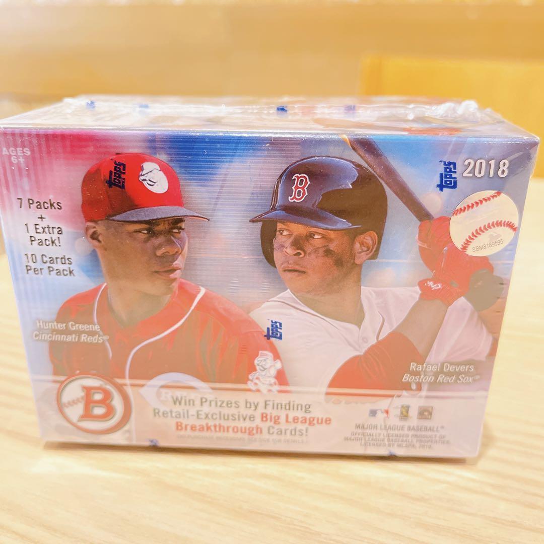 新品未開封 MLB 2018 Bowman Baseball Box 大谷翔平 Blaster Box